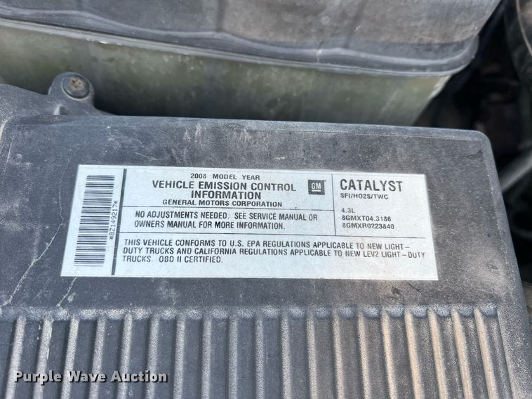 image for item NA9110 2008 Chevrolet Silverado 1500  pickup truck