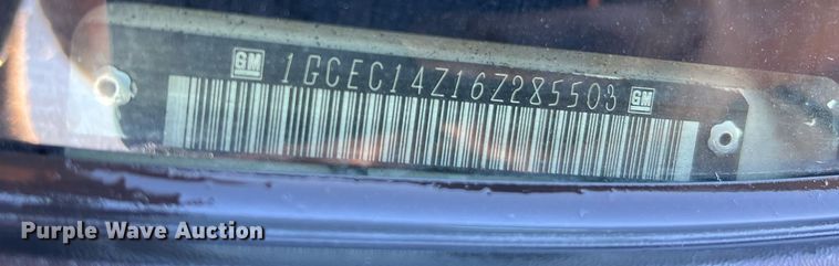 image for item NA9113 2006 Chevrolet Silverado 1500  pickup truck