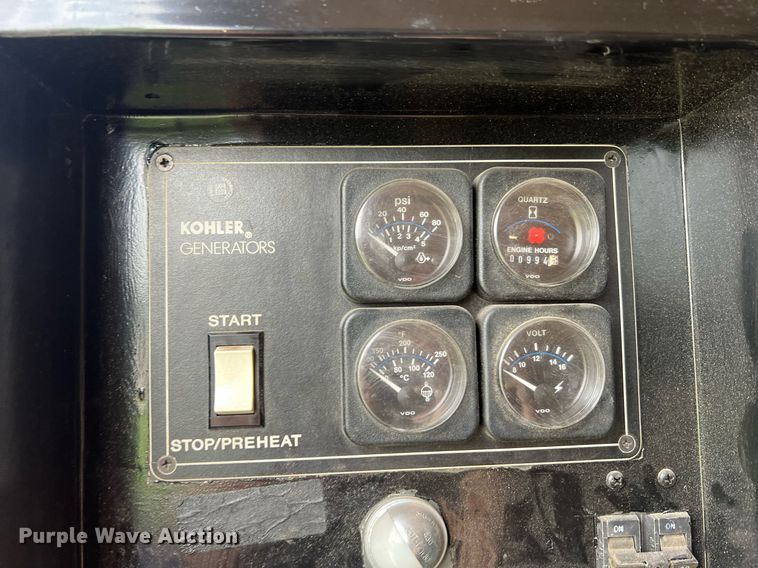 image for item NA9120 2003 Garrett Container Systems  generator