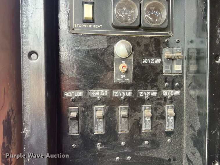 image for item NA9120 2003 Garrett Container Systems  generator