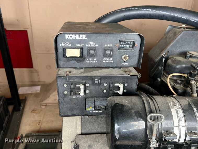 image for item NA9120 2003 Garrett Container Systems  generator