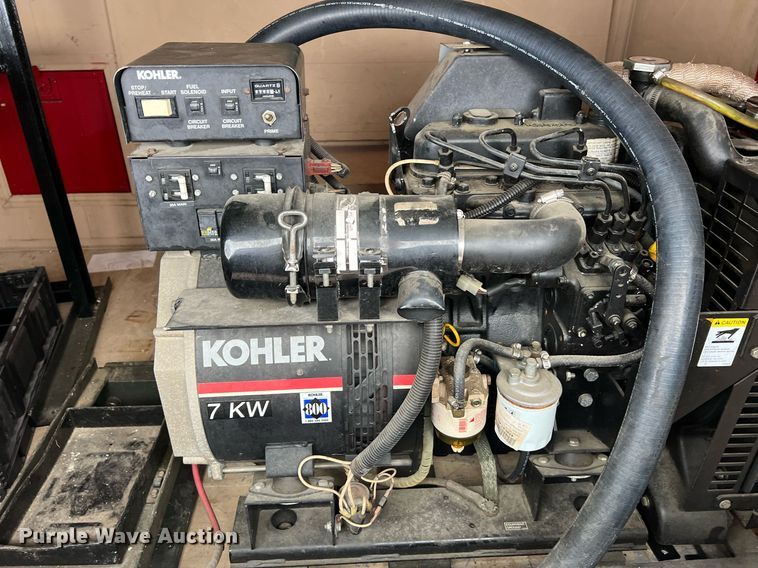 image for item NA9120 2003 Garrett Container Systems  generator