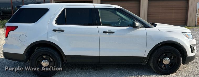 image for item NA9129 2018 Ford Explorer Police Interceptor  SUV