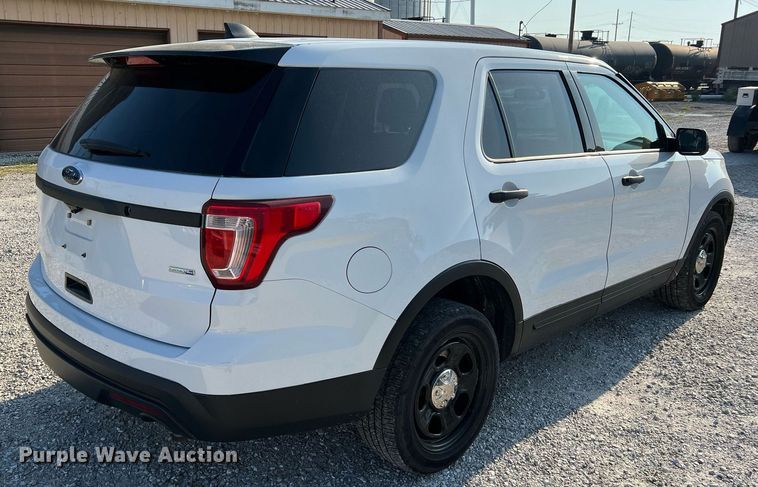 image for item NA9129 2018 Ford Explorer Police Interceptor  SUV