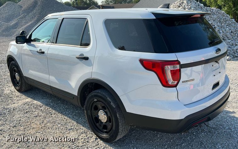 image for item NA9129 2018 Ford Explorer Police Interceptor  SUV