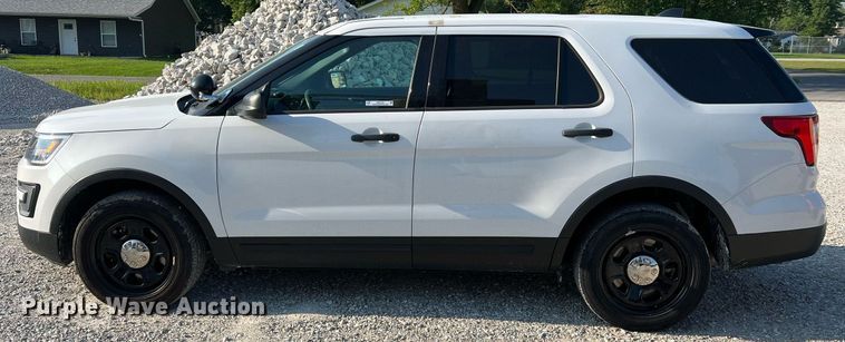 image for item NA9129 2018 Ford Explorer Police Interceptor  SUV