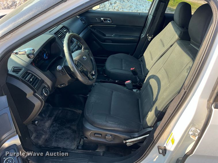 image for item NA9129 2018 Ford Explorer Police Interceptor  SUV