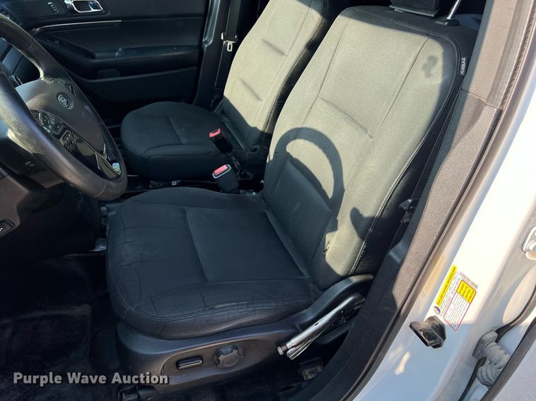 image for item NA9129 2018 Ford Explorer Police Interceptor  SUV