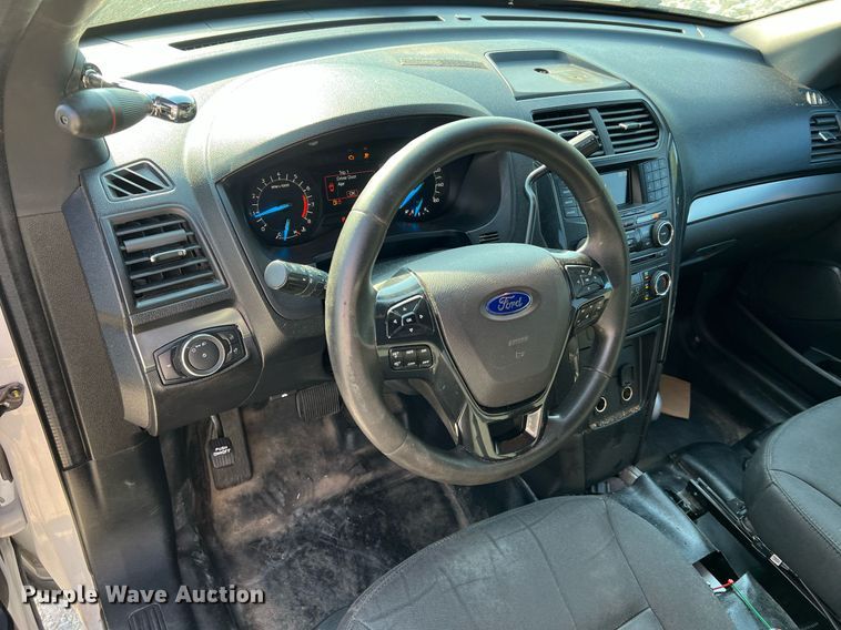 image for item NA9129 2018 Ford Explorer Police Interceptor  SUV