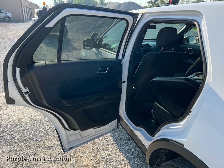 image for item NA9129 2018 Ford Explorer Police Interceptor  SUV
