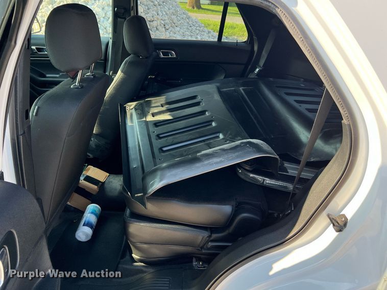 image for item NA9129 2018 Ford Explorer Police Interceptor  SUV