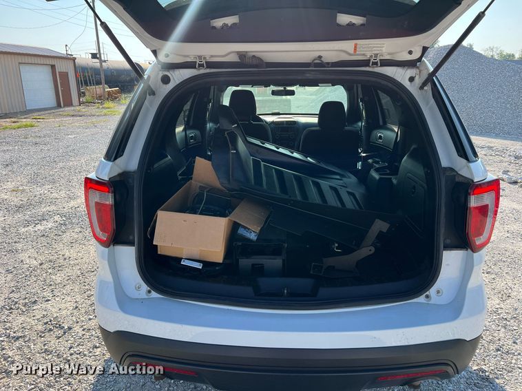 image for item NA9129 2018 Ford Explorer Police Interceptor  SUV