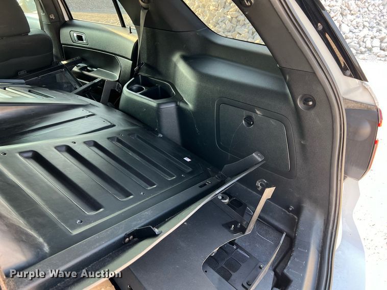 image for item NA9129 2018 Ford Explorer Police Interceptor  SUV