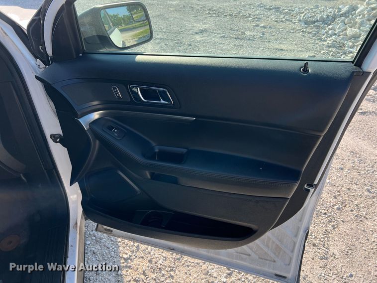 image for item NA9129 2018 Ford Explorer Police Interceptor  SUV