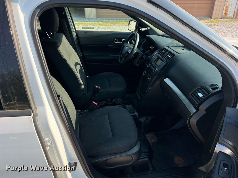 image for item NA9129 2018 Ford Explorer Police Interceptor  SUV