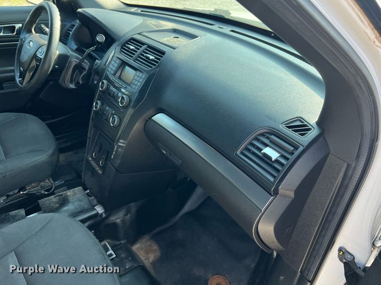 image for item NA9129 2018 Ford Explorer Police Interceptor  SUV