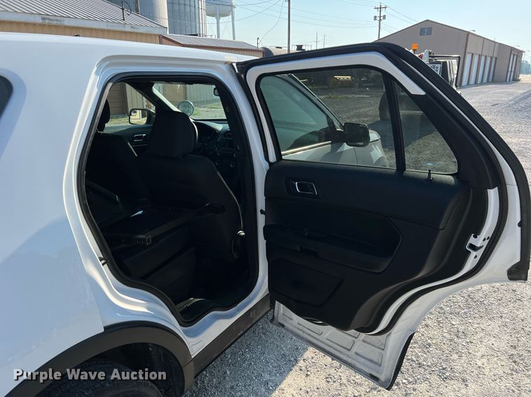 image for item NA9129 2018 Ford Explorer Police Interceptor  SUV