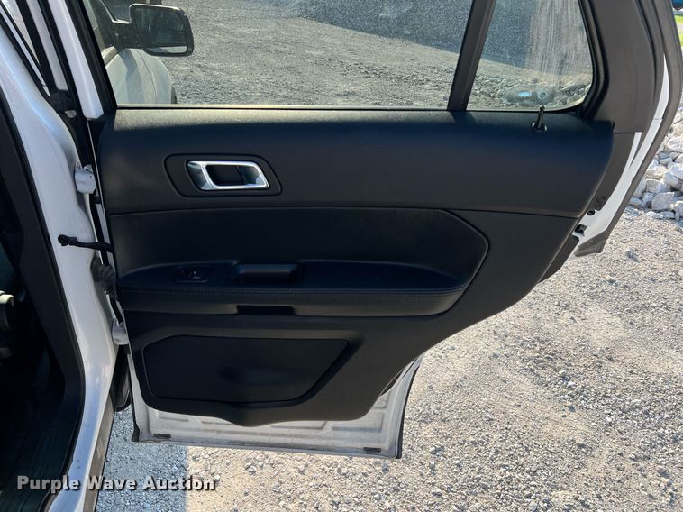 image for item NA9129 2018 Ford Explorer Police Interceptor  SUV