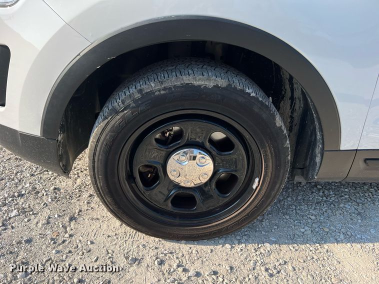 image for item NA9129 2018 Ford Explorer Police Interceptor  SUV