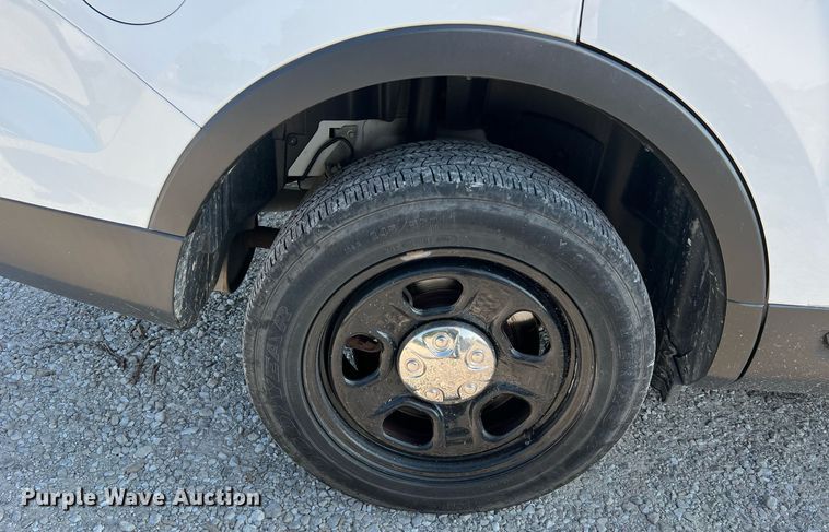 image for item NA9129 2018 Ford Explorer Police Interceptor  SUV