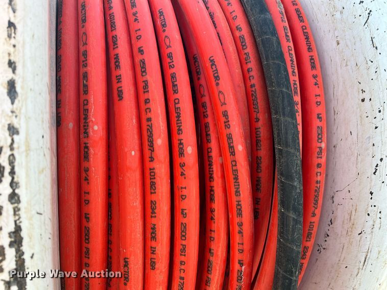 image for item NA9135 2004 Sewer Equipment of America 747-FR2000  sewer jetter trailer