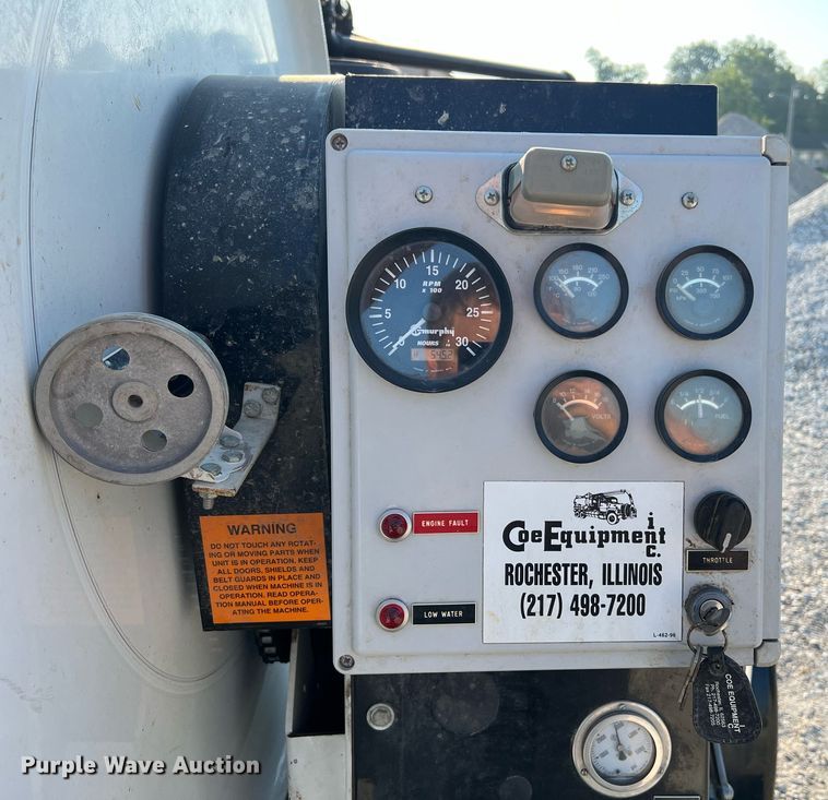 image for item NA9135 2004 Sewer Equipment of America 747-FR2000  sewer jetter trailer