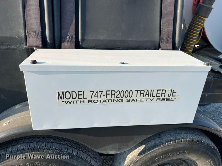 image for item NA9135 2004 Sewer Equipment of America 747-FR2000  sewer jetter trailer