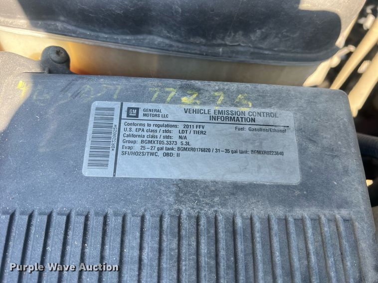 image for item NA9148 2011 Chevrolet Tahoe Police  SUV