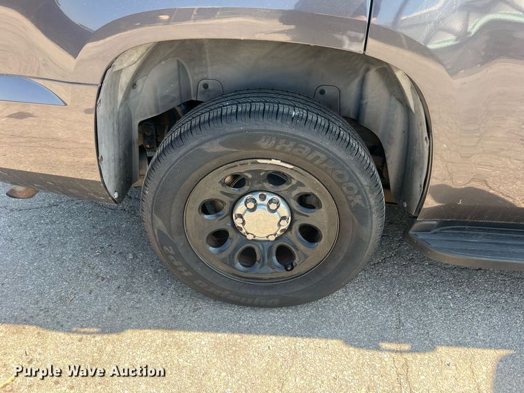 image for item NA9148 2011 Chevrolet Tahoe Police  SUV
