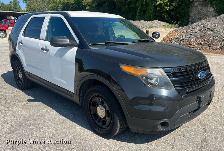 image for item NA9149 2015 Ford Explorer Police Interceptor  SUV