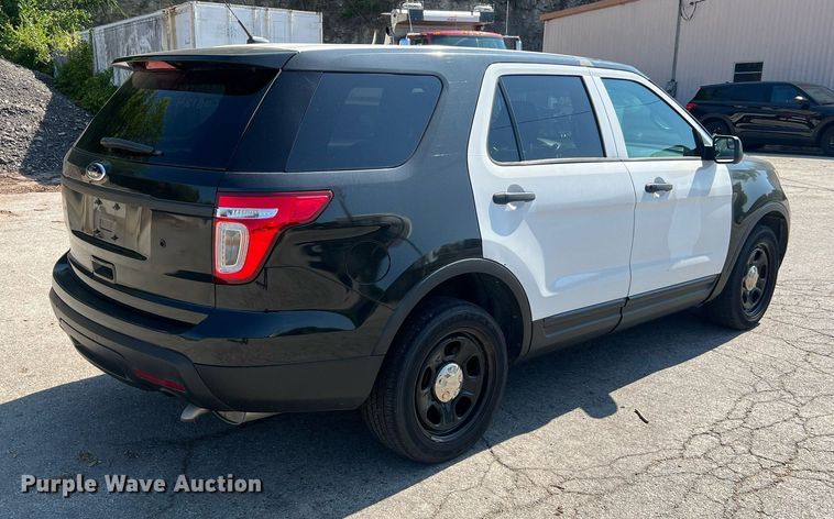 image for item NA9149 2015 Ford Explorer Police Interceptor  SUV