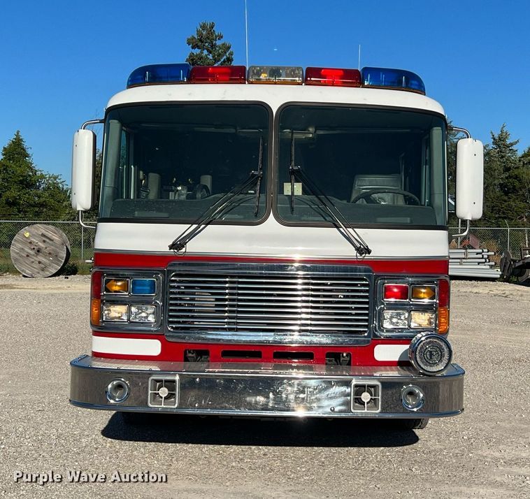 image for item NA9150 1999 American LaFrance Eagle  pumper fire truck