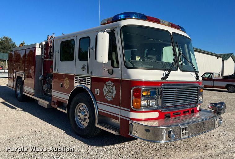 image for item NA9150 1999 American LaFrance Eagle  pumper fire truck