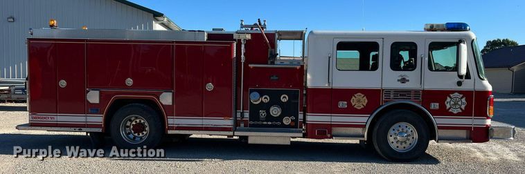 image for item NA9150 1999 American LaFrance Eagle  pumper fire truck