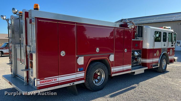 image for item NA9150 1999 American LaFrance Eagle  pumper fire truck