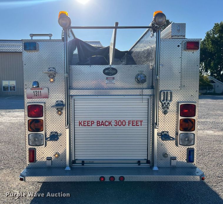 image for item NA9150 1999 American LaFrance Eagle  pumper fire truck