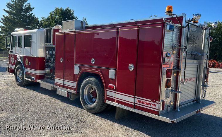 image for item NA9150 1999 American LaFrance Eagle  pumper fire truck
