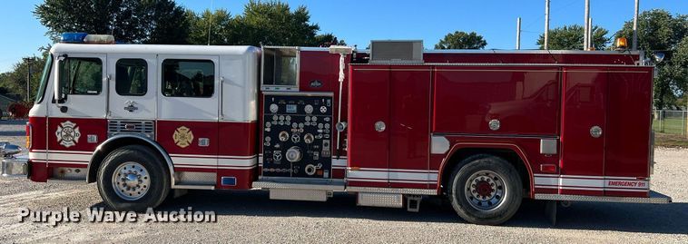image for item NA9150 1999 American LaFrance Eagle  pumper fire truck