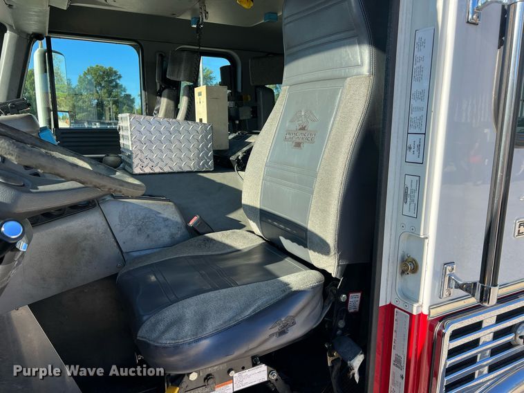 image for item NA9150 1999 American LaFrance Eagle  pumper fire truck