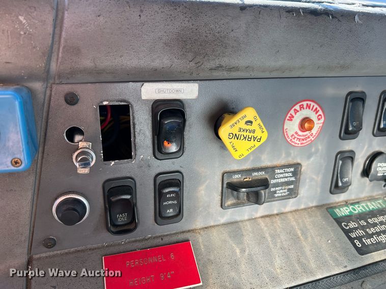 image for item NA9150 1999 American LaFrance Eagle  pumper fire truck