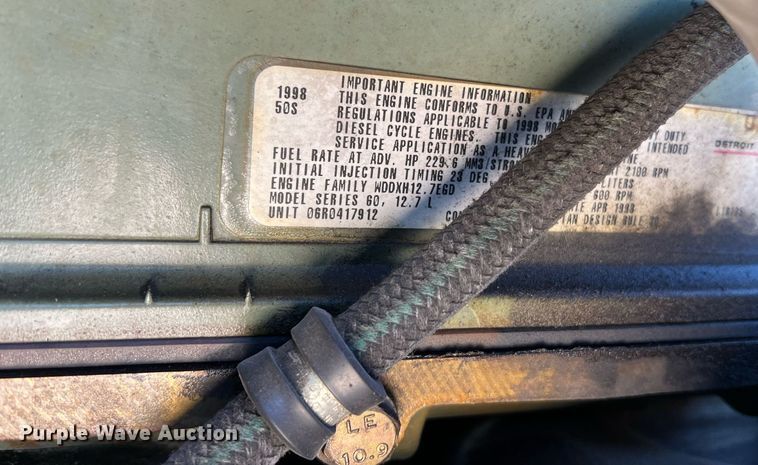 image for item NA9150 1999 American LaFrance Eagle  pumper fire truck