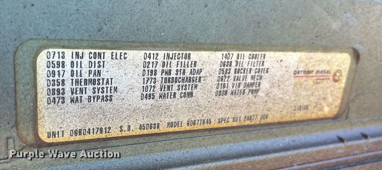 image for item NA9150 1999 American LaFrance Eagle  pumper fire truck