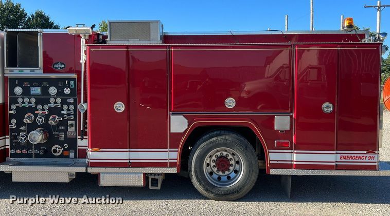 image for item NA9150 1999 American LaFrance Eagle  pumper fire truck