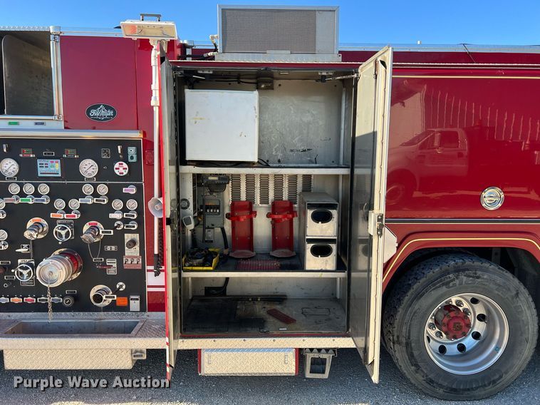 image for item NA9150 1999 American LaFrance Eagle  pumper fire truck