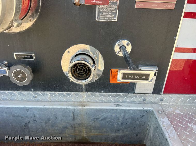 image for item NA9150 1999 American LaFrance Eagle  pumper fire truck