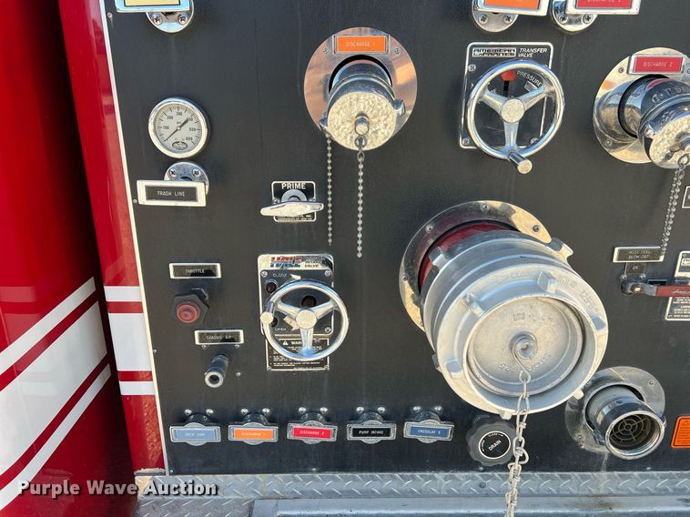 image for item NA9150 1999 American LaFrance Eagle  pumper fire truck