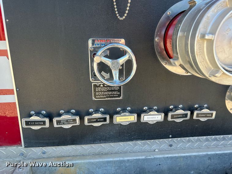 image for item NA9150 1999 American LaFrance Eagle  pumper fire truck