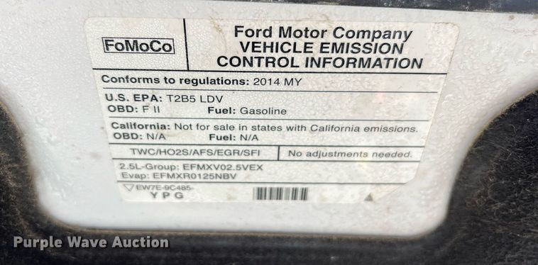 image for item NA9159 2014 Ford Fusion  Sedan