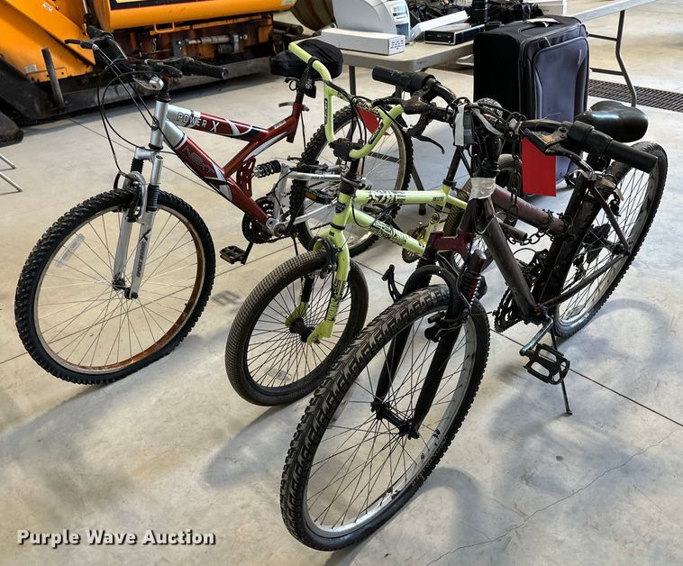 image for item NF9103 (3) bicycles