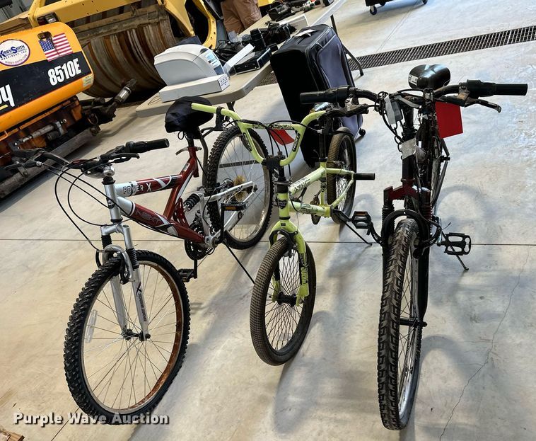 image for item NF9103 (3) bicycles